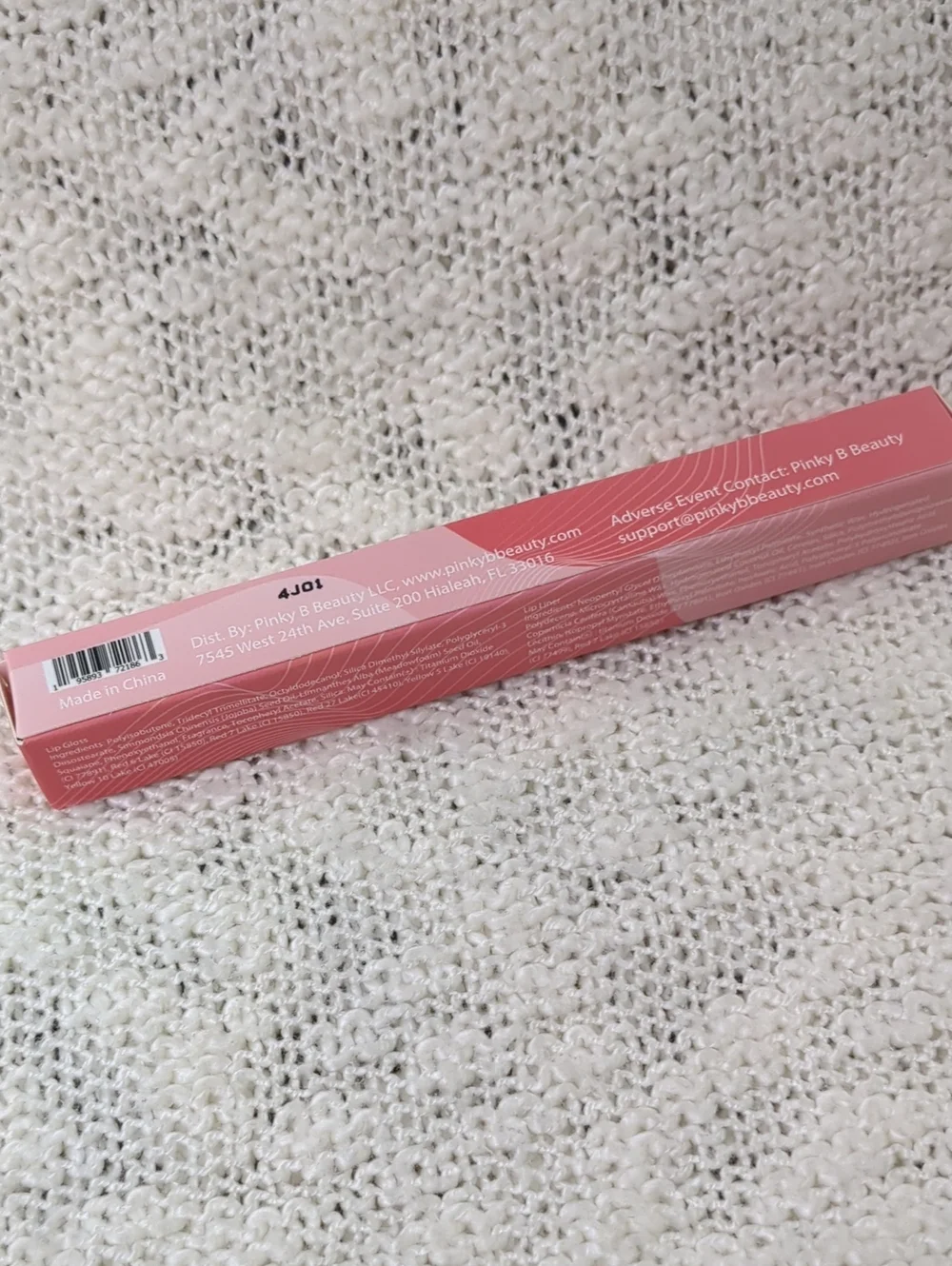 Pinky B Beauty The Perfect Lip Combo in Open Heart, 4ml/(4.2ml/0.14fl oz)